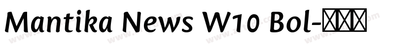 Mantika News W10 Bol字体转换